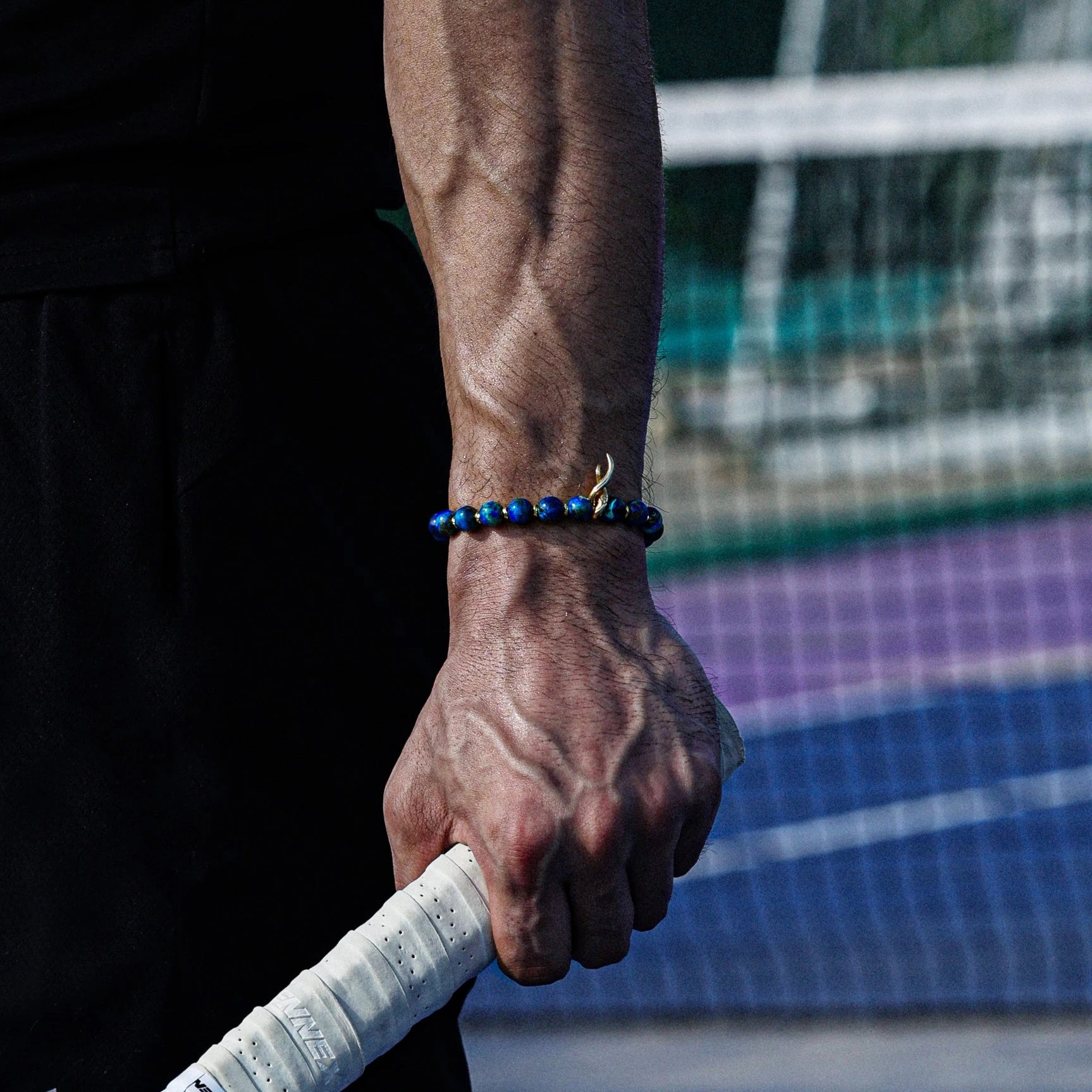 Artisanal Azurite Bracelet