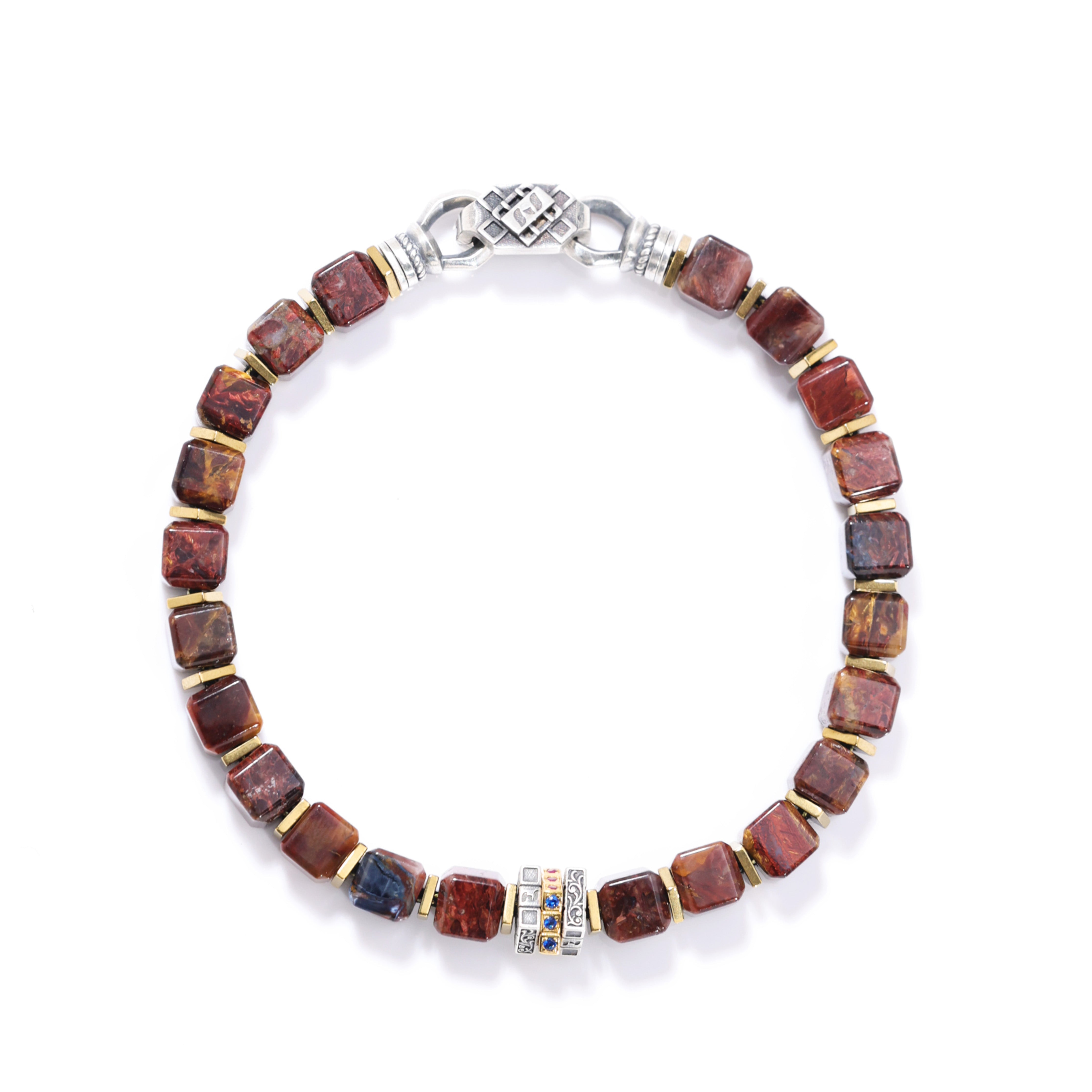 Vintage Men's Pietersite Bracelet