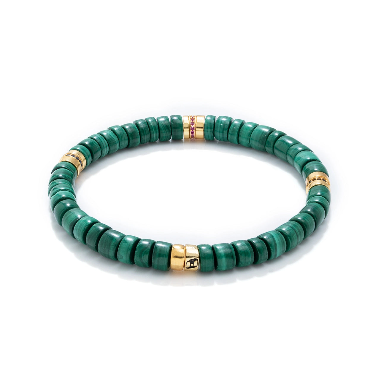 Malachite Beaded Bracelet