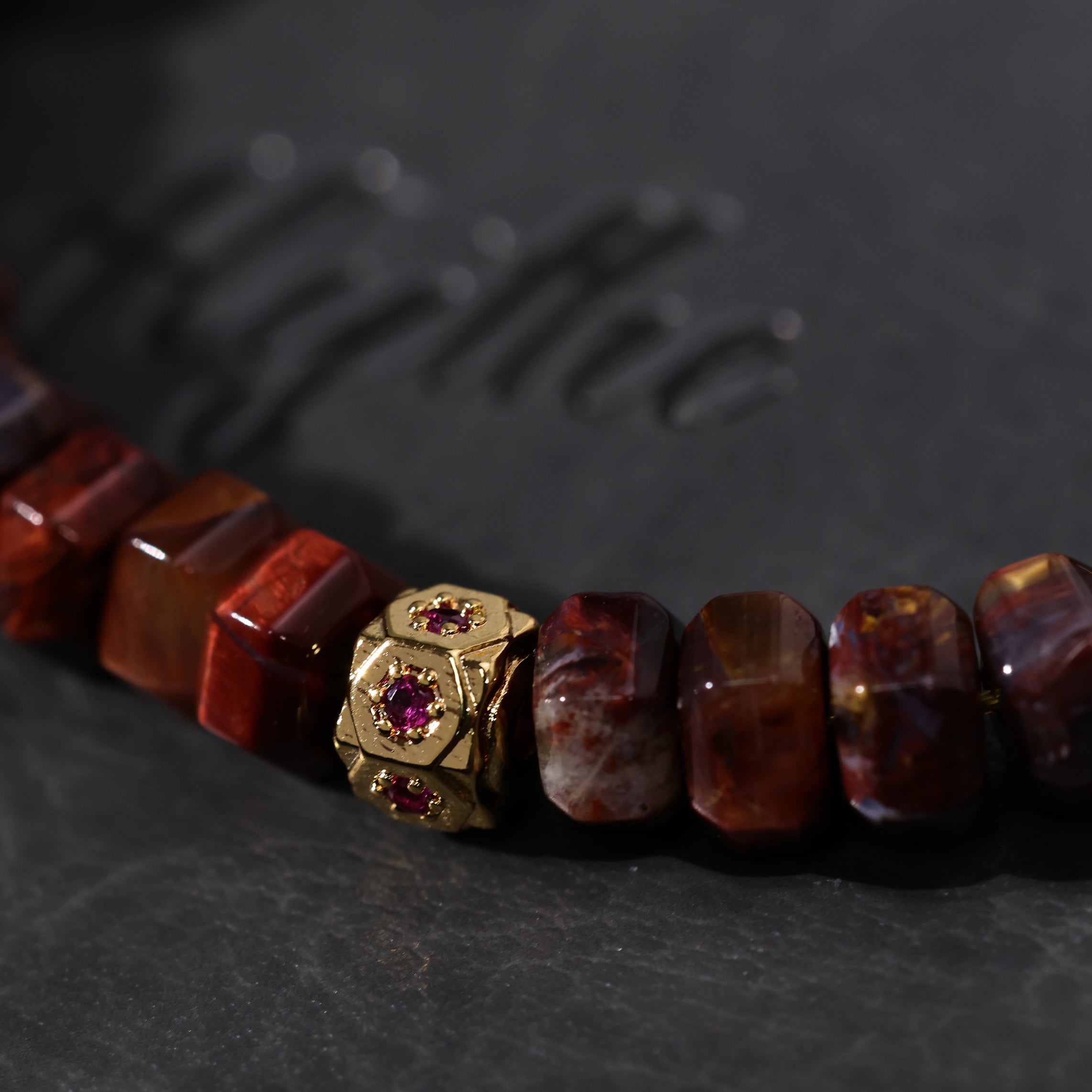 Red Pietersite Bracelet