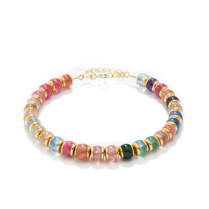 Radiant Rainbow Crystal Bracelet