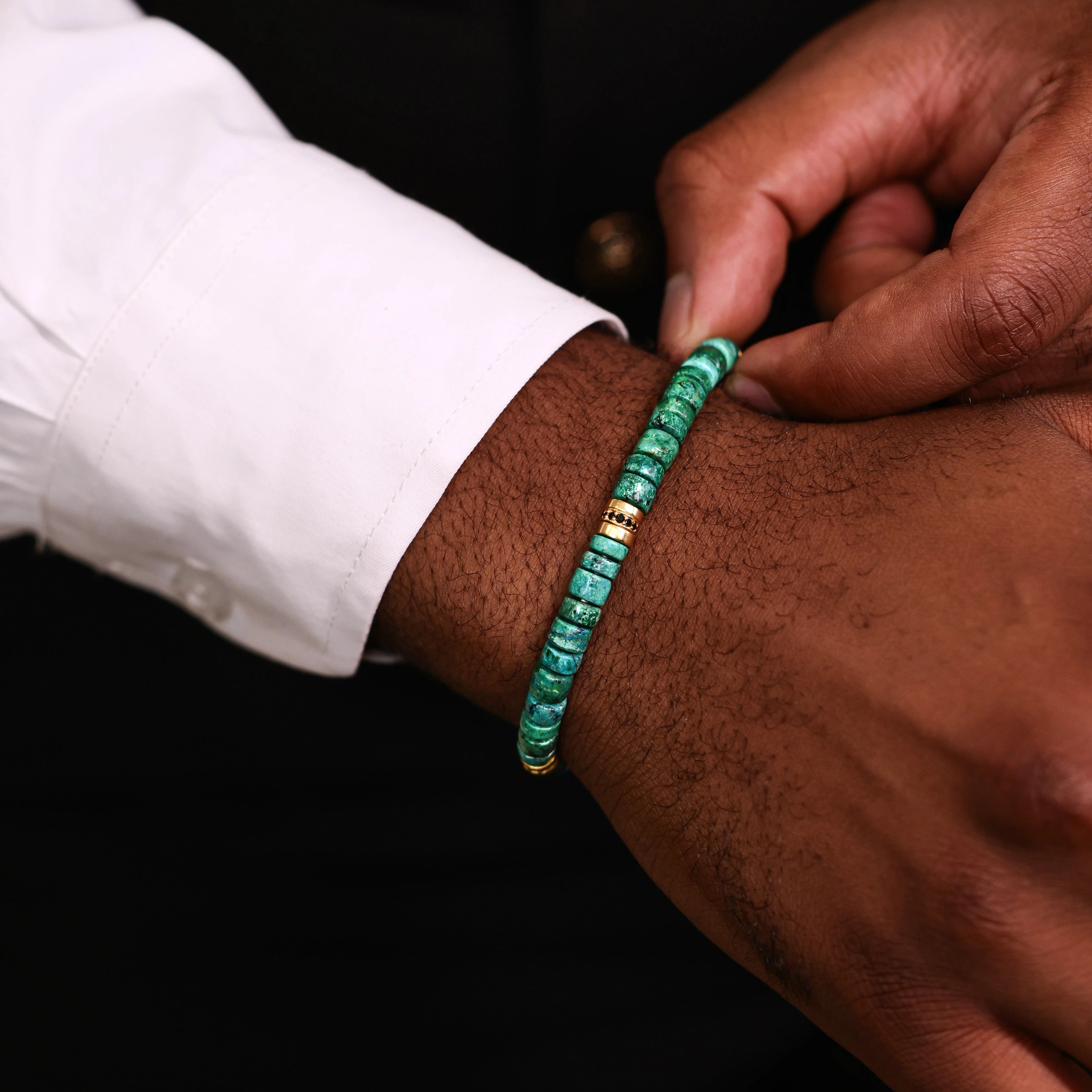Chrysocolla Bracelet（6MM）