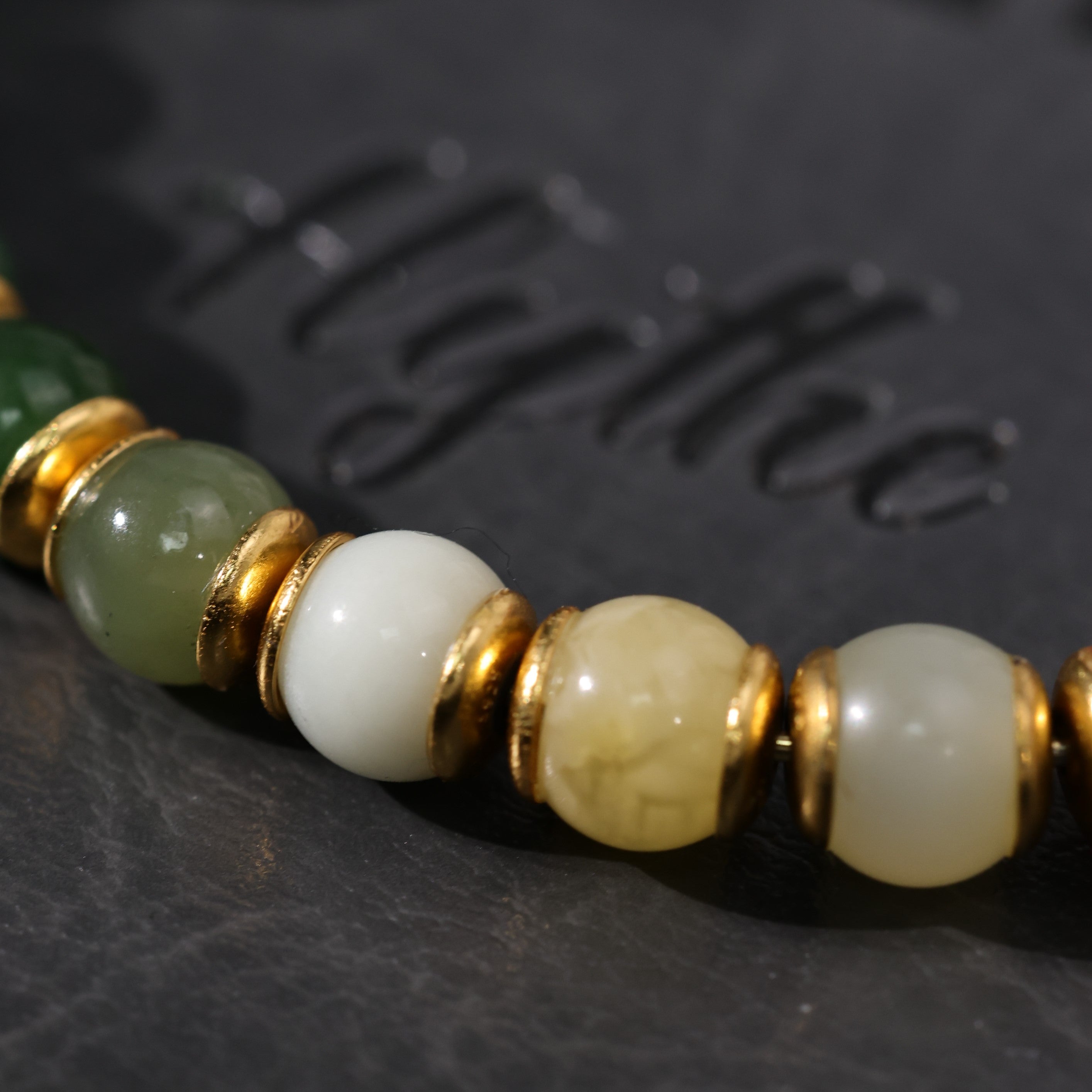 Natural Rainbow Gemstone Bracelet