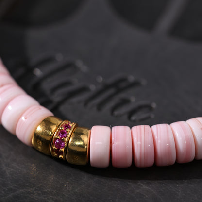 Pink Mother of Pearl Bracelet
