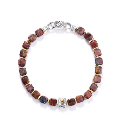 Vintage Men's Pietersite Bracelet
