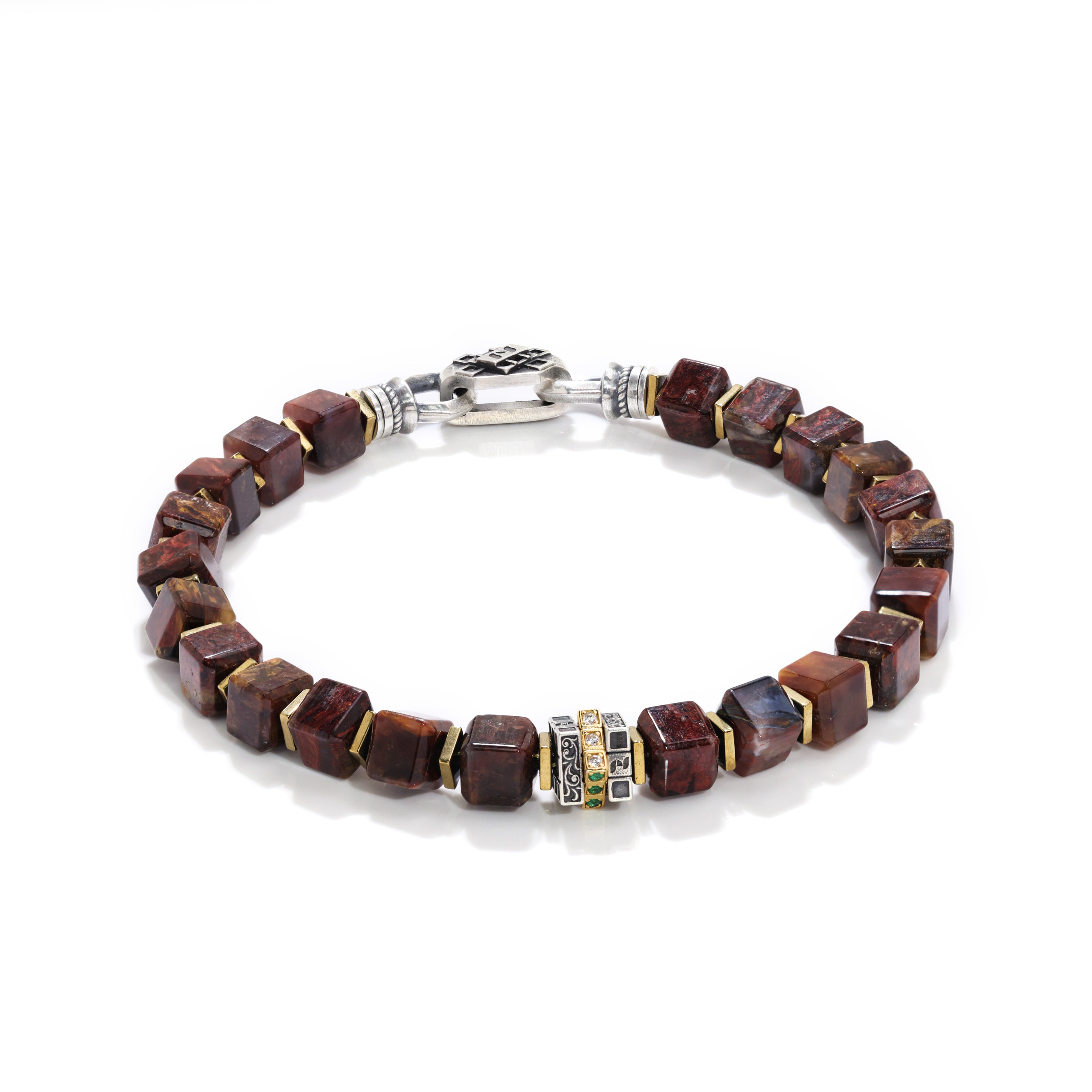 Vintage Men's Pietersite Bracelet