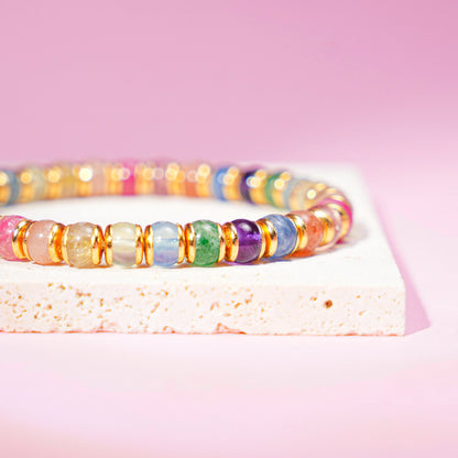Matching pride bracelets for couples