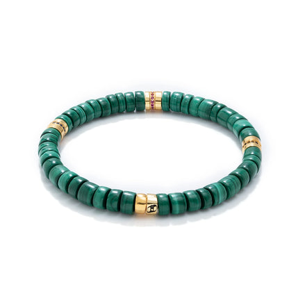 Bracelet en malachite