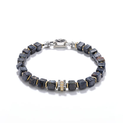 Vintage Totem Pietersite Beaded Bracelet
