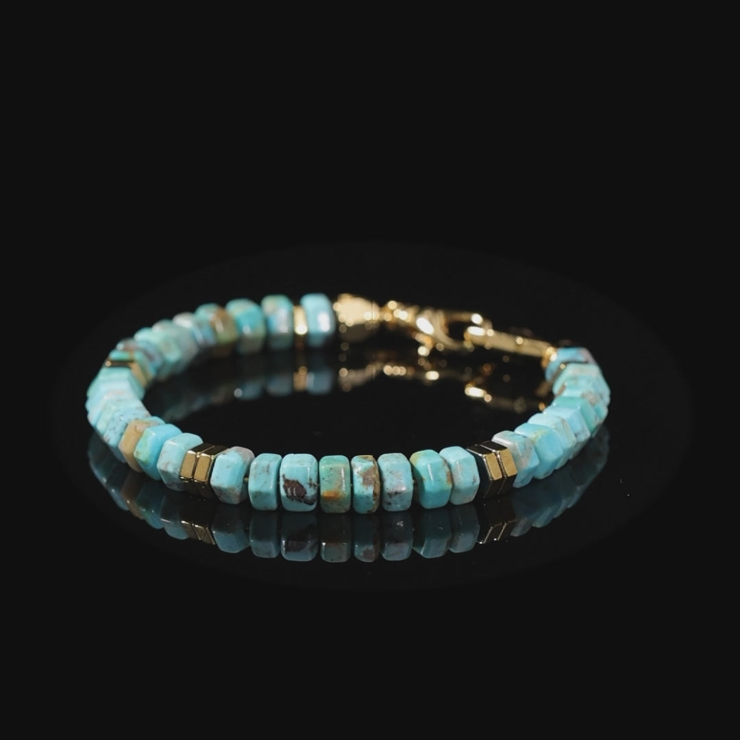 Blue Turquoise Bracelet