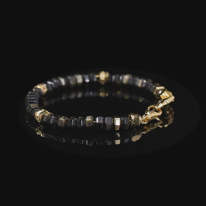 Golden Obsidian Protection Bracelet