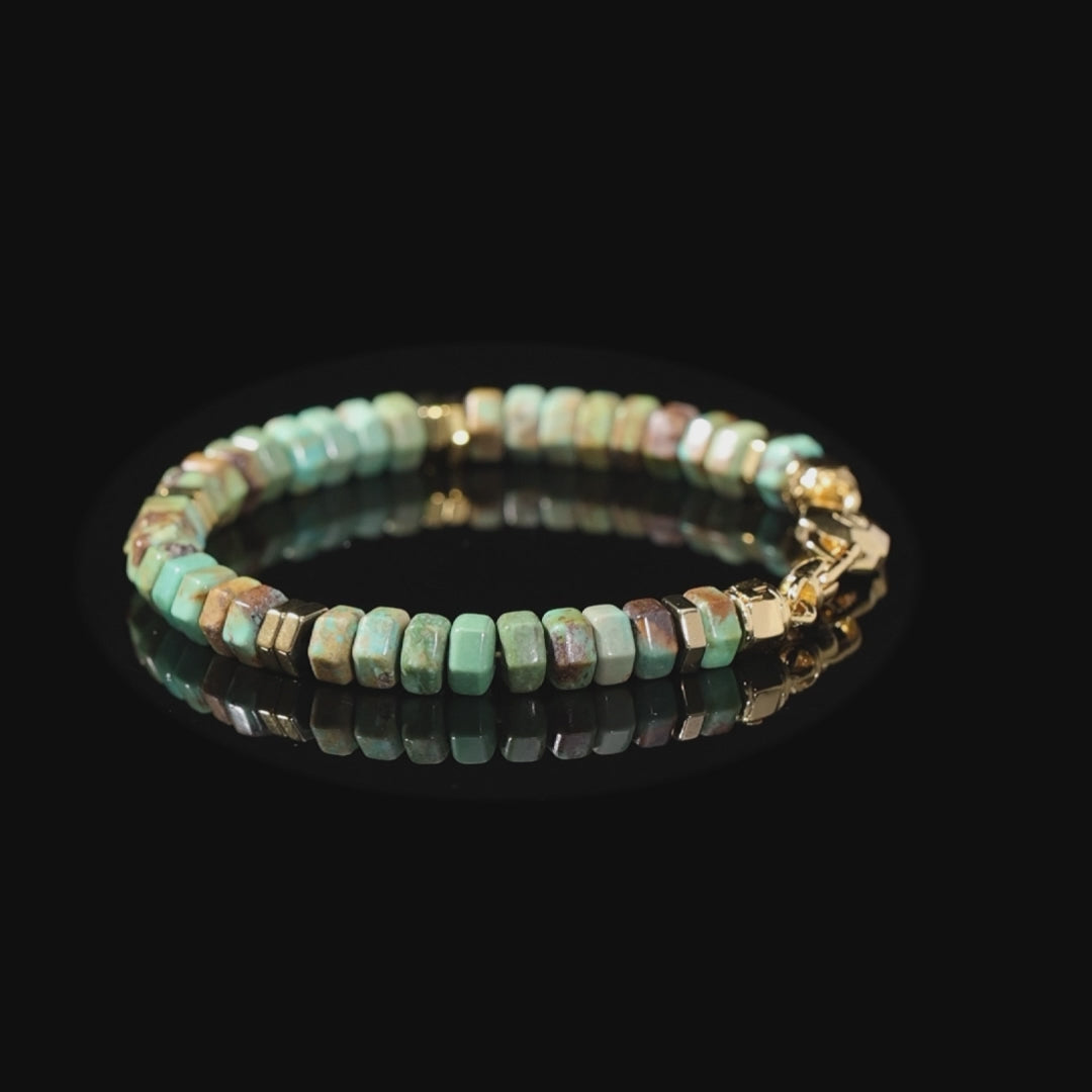 Green Turquoise Bracelet